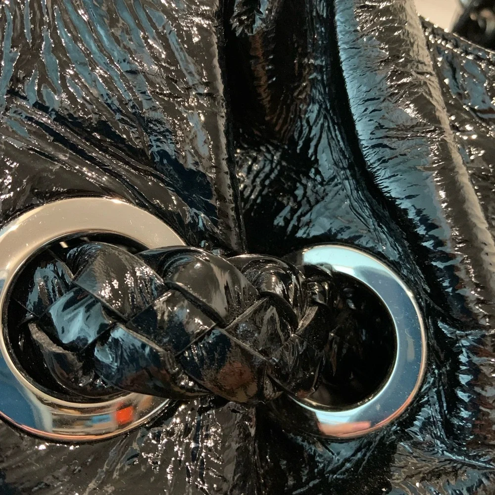 Michael Kors Patent Leather Handbag - Picture 6 of 11